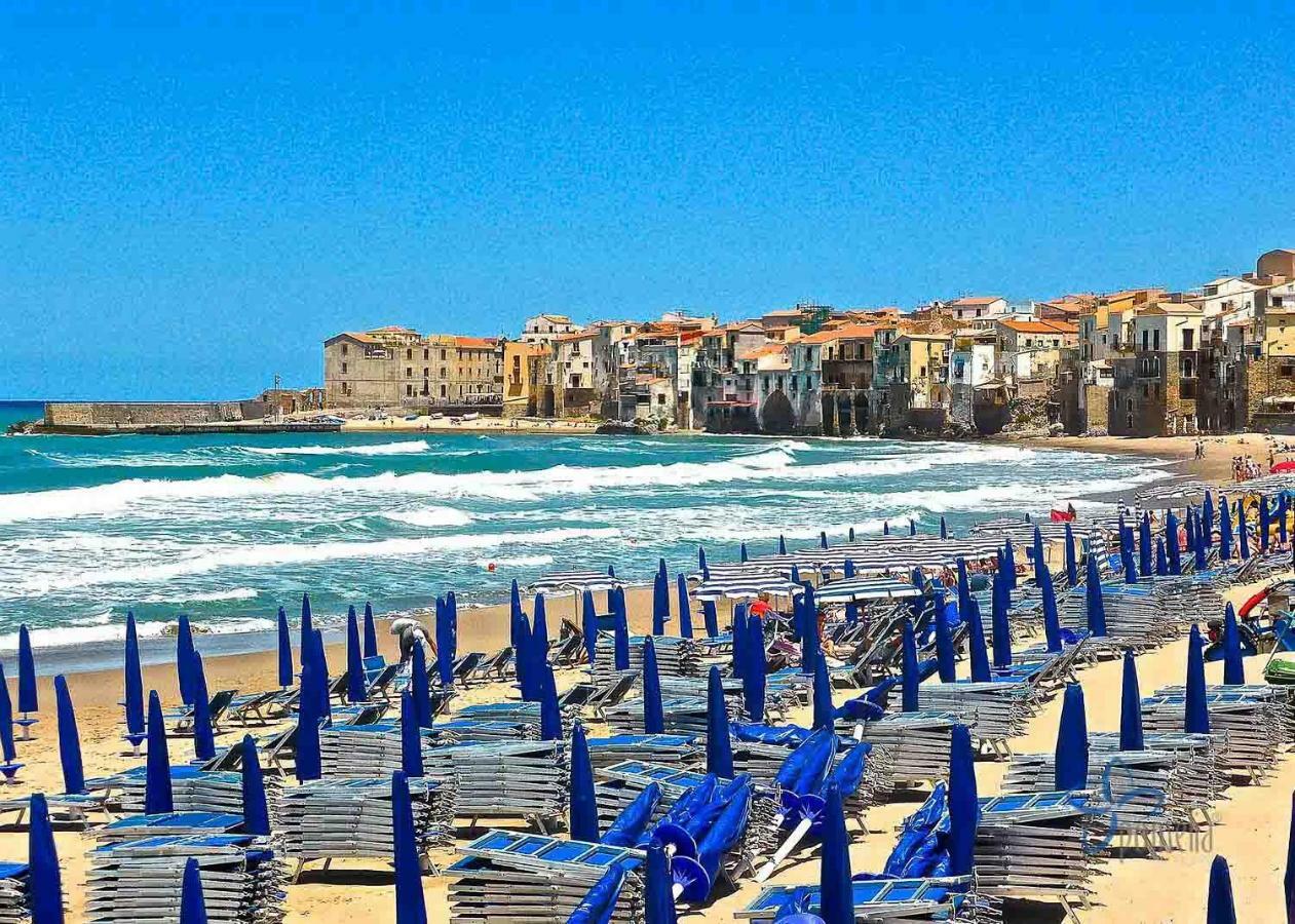 Mansarda Con Vista Piscina Villa Campofelice Di Roccella Buitenkant foto